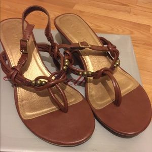 Thong Sandals w/ gold details